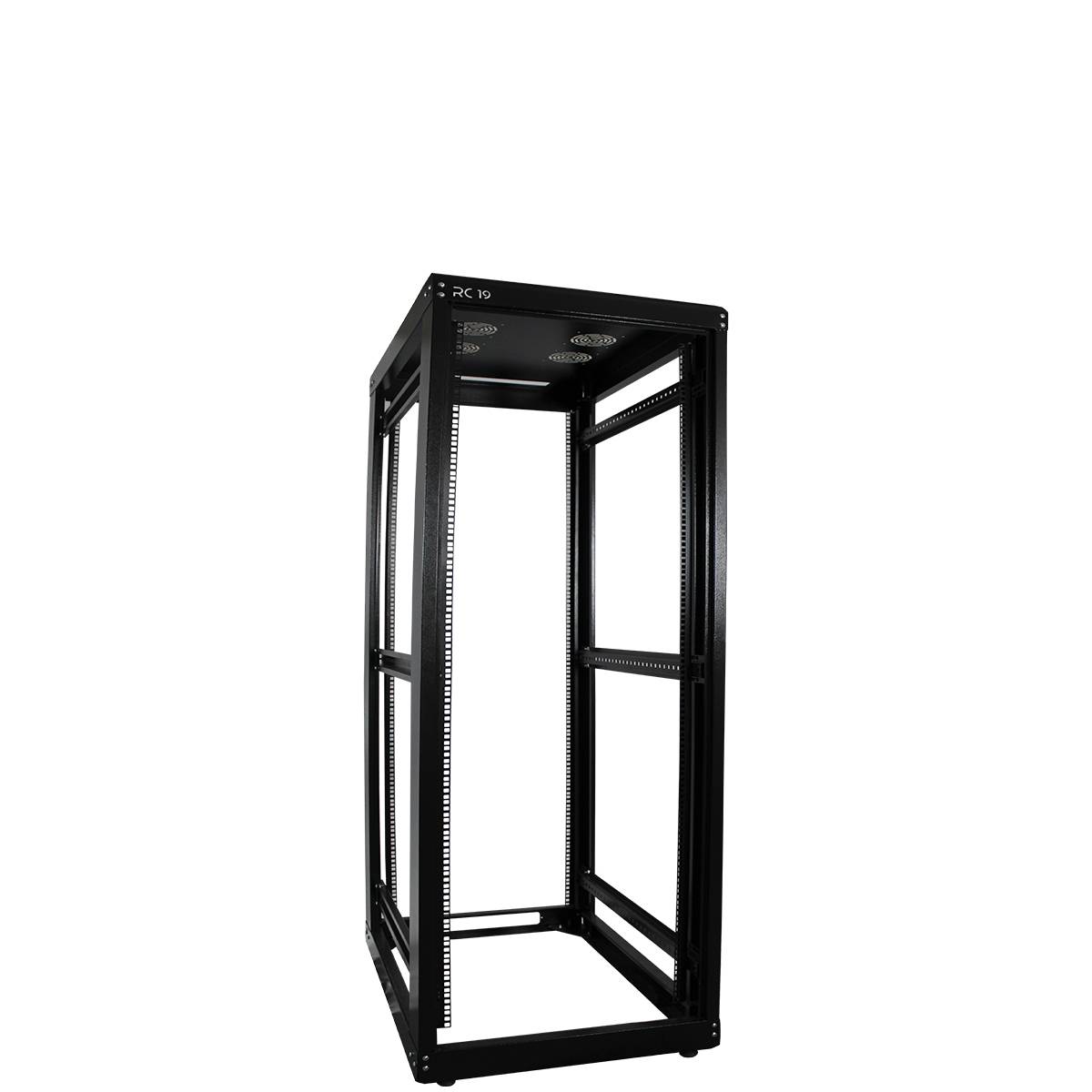 Rack Aberto 16U – RC19 Standard (std-16-ab) – Rack São Paulo